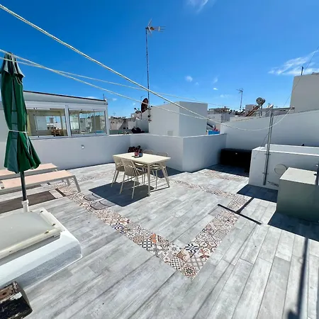 Vivienda Carolina•Terraza Privada Y Parking• Apartment Conil De La Frontera Exterior photo