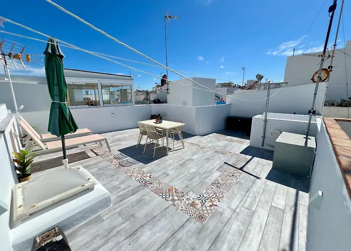 Vivienda Carolina•Terraza Privada Y Parking•