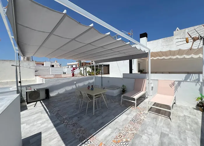 Vivienda Carolina•Terraza Privada Y Parking•